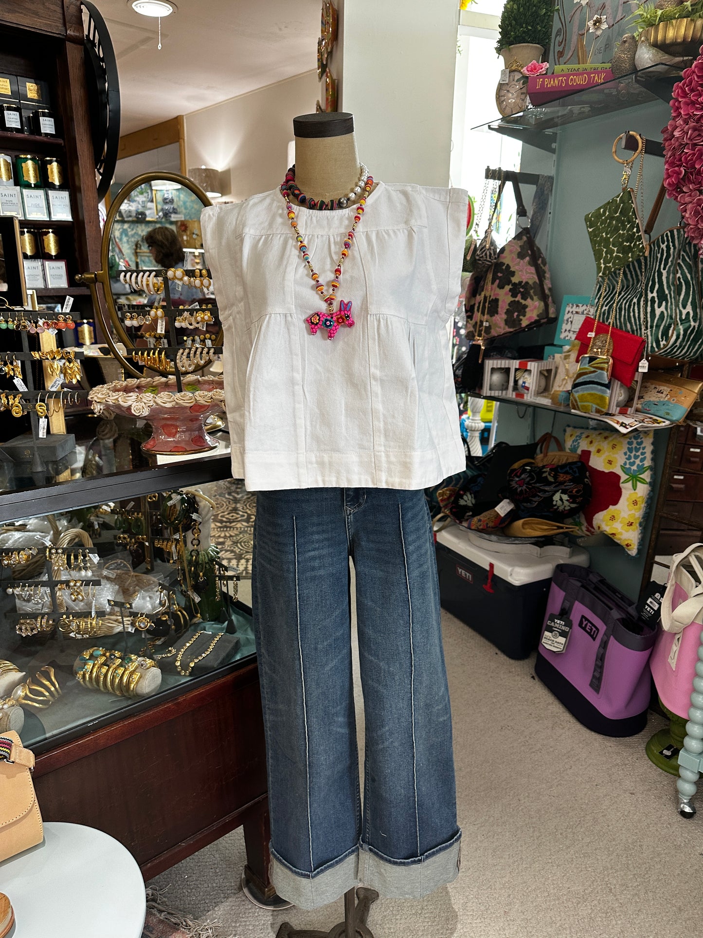 Ivy Jane TOP PATCHED SWING