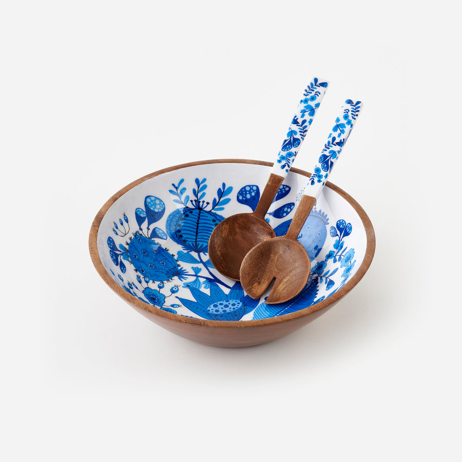 Salad Bowl with Server Set