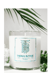 Thomas Blonde Candle Jar Boxed w/ Matchbox