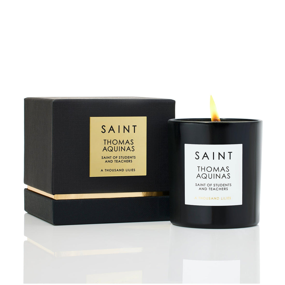 SAINT CANDLE SAINT THOMAS AQUINA Saint of Students & Teachers