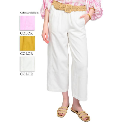 Ivy Jane PANT BARREL OCHRE