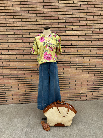 Ivy Jane Top Ruffles & Roses