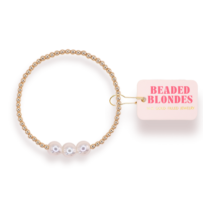 Isla Pearl Bracelet in Gold
