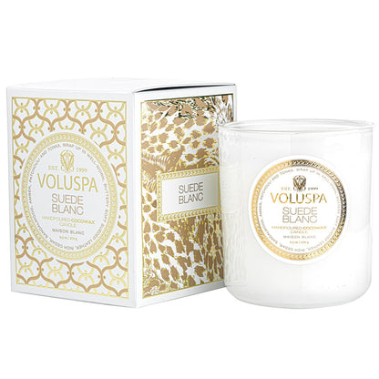 Candle SUEDE BLANC