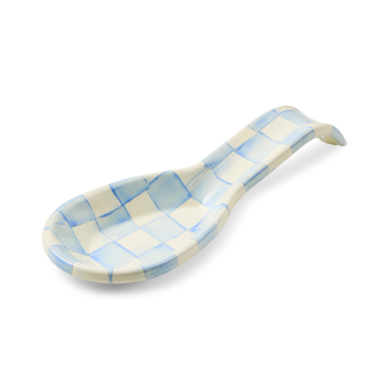 Mackenzie Childs Spoon Rest Sky Check