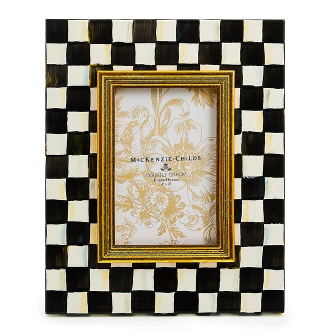 Mackenzie Childs Frame Courtly Check