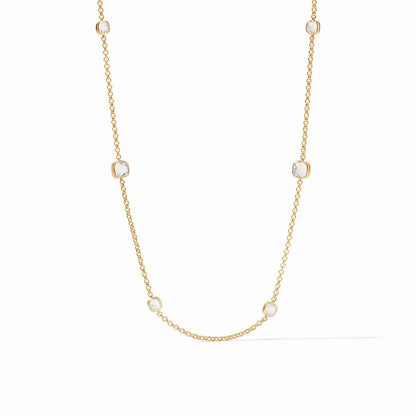 NECKLACE AQUITAINE STATIONS GOLD 38"