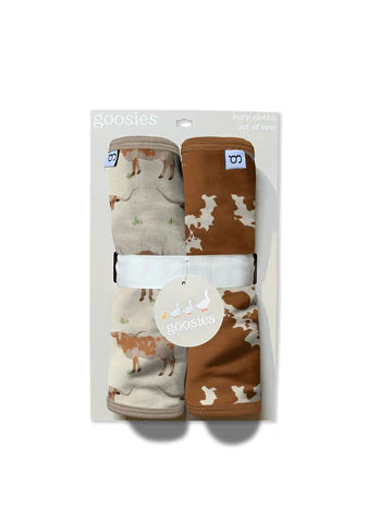 Goosies Burp Cloth Set (Multiple Patterns)