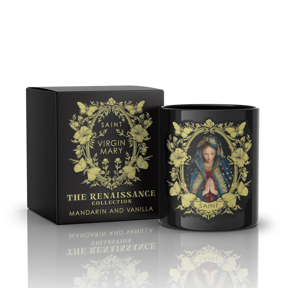 SAINT CANDLE VIRGIN MARY OF GUADALUPE OF PRAYER Renaissance collection 