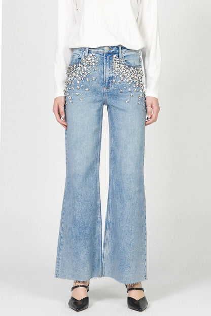 Dear John PANTS FIONA WIDE LEG JEAN (Five Colors)