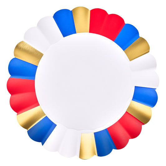 Dinner Plate Flower Modern Patriotic
