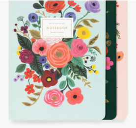 Rifle Paper Notebook Stitched Set 3PC