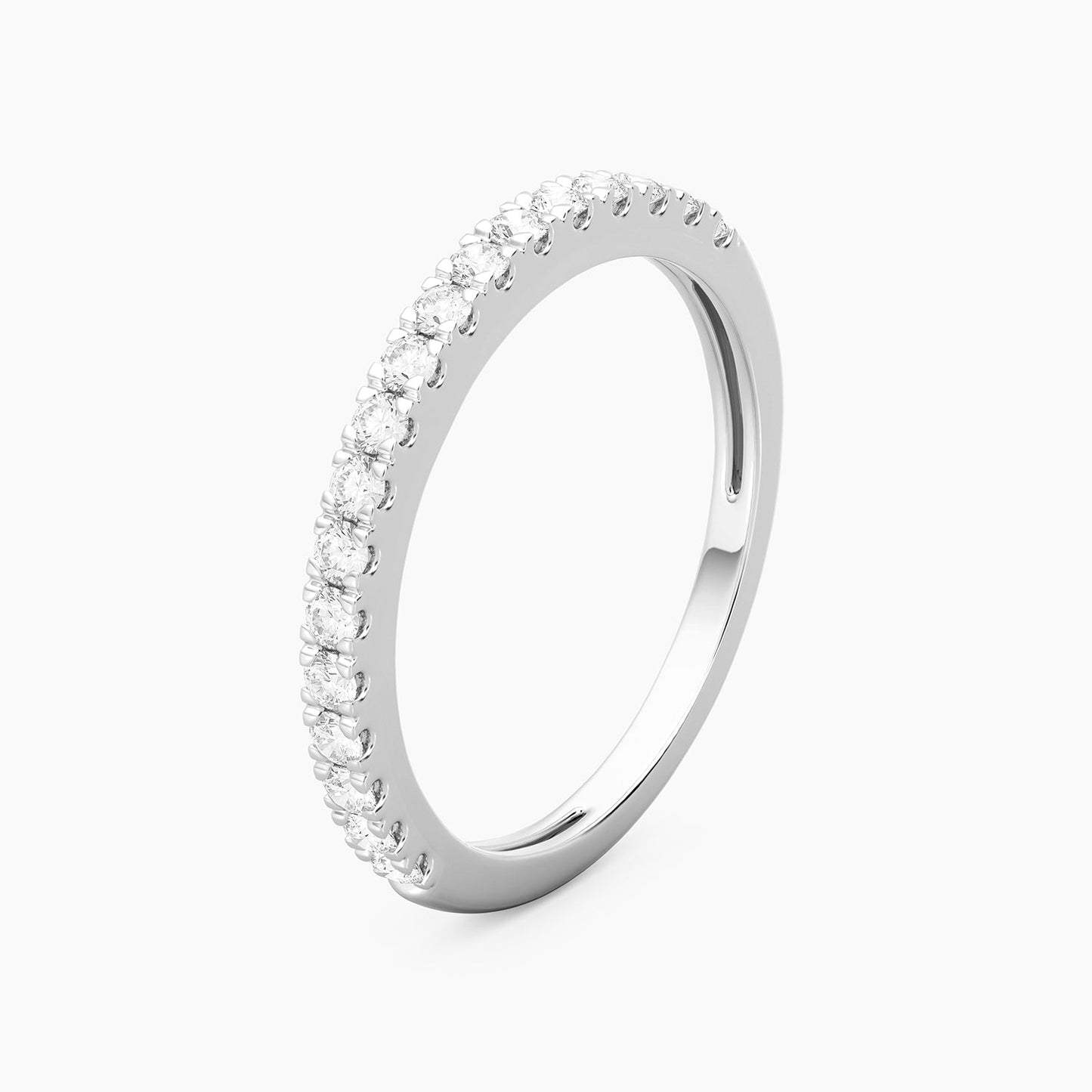 Ring Lab-Grown Golden Harmony Eternity Waterproof