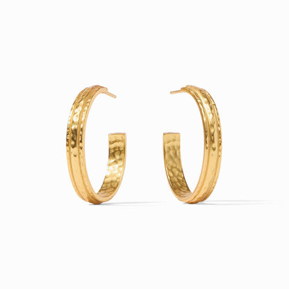 Madison Hoop Earrings Gold