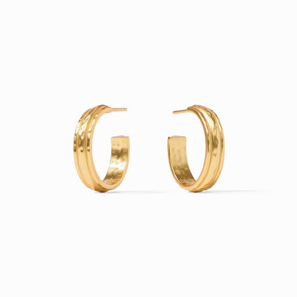 Madison Hoop Earrings Gold
