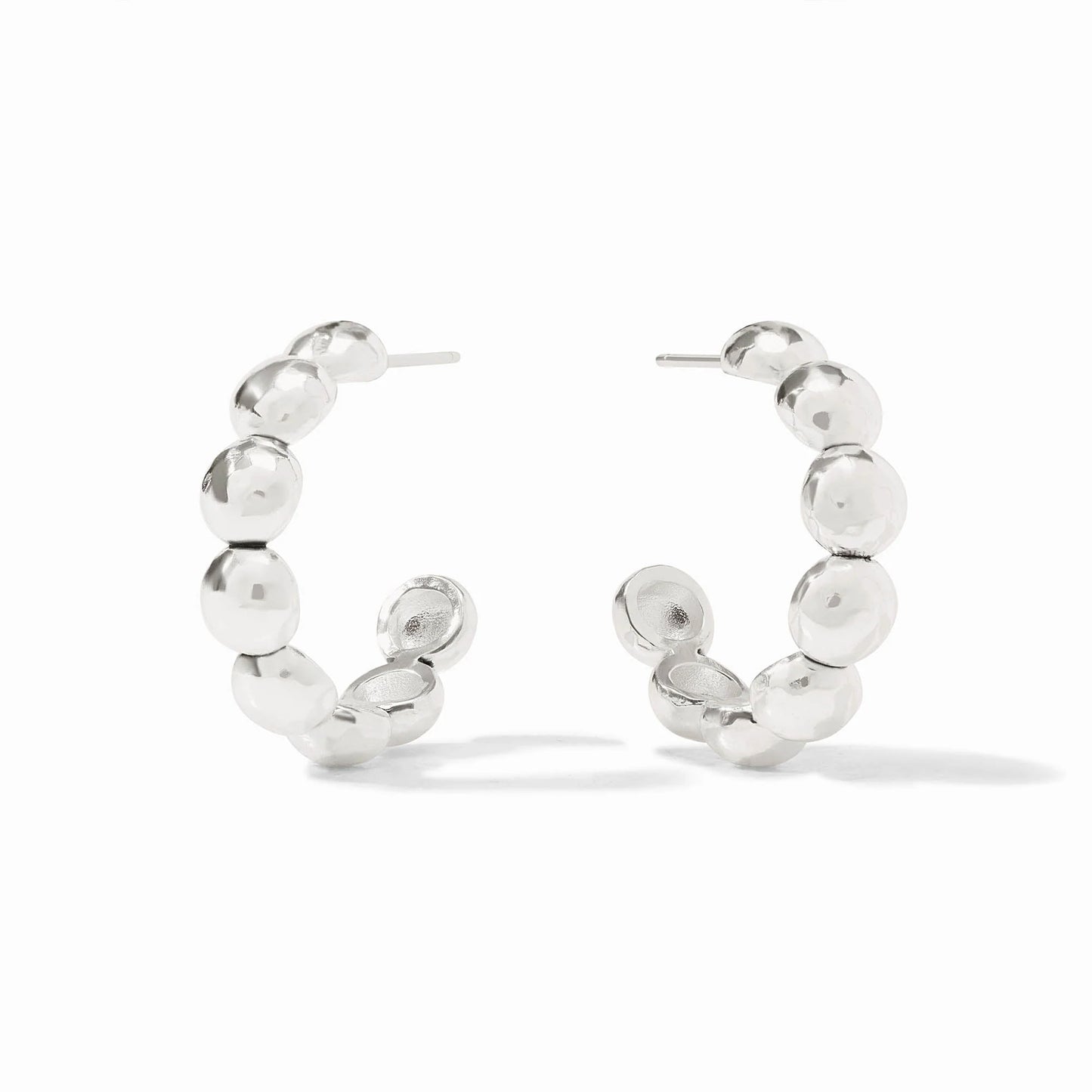 Medium solara nova hoop silver Julie Vos 
