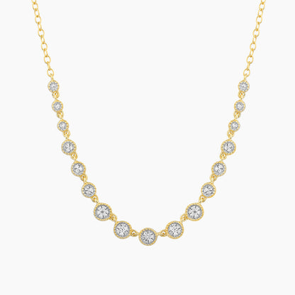 Necklace Multi Circle Chain Waterproof