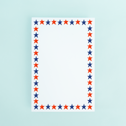 Scratch Pad 4th of July Stars