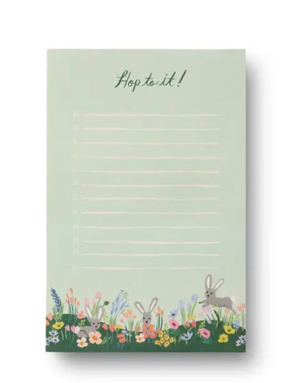 bunny notepad 