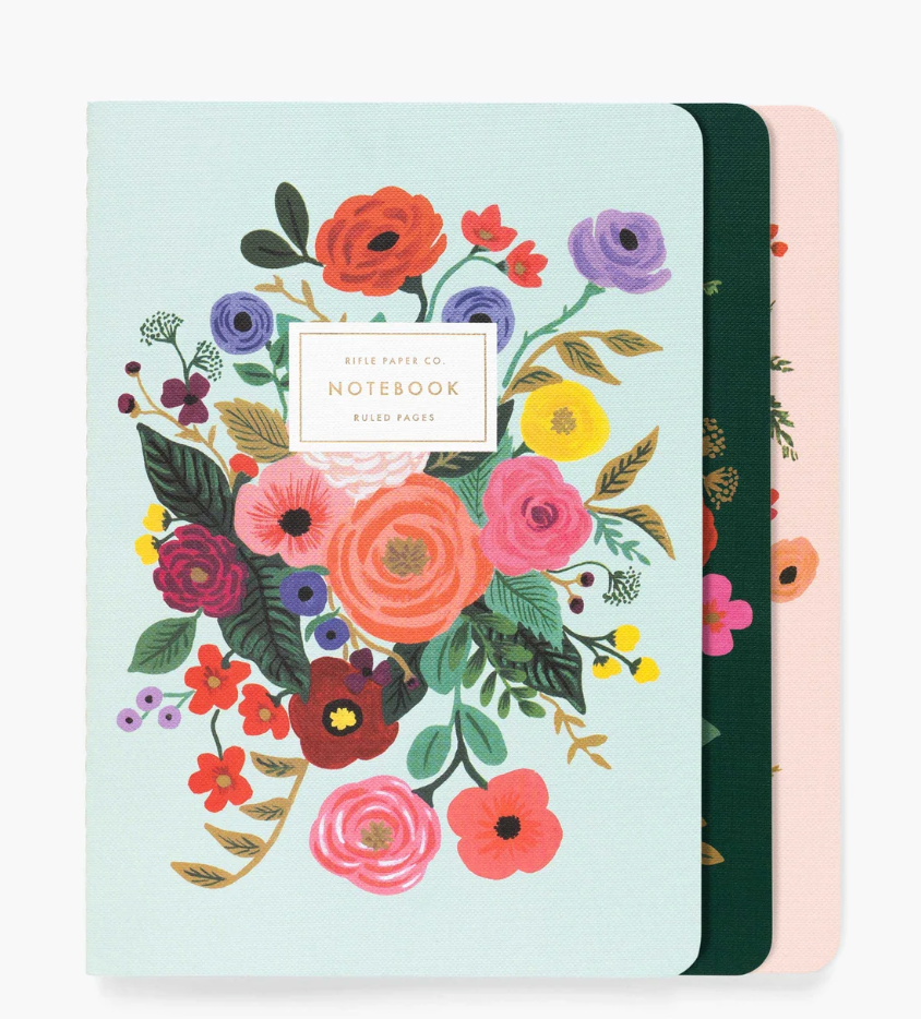 Rifle Paper Notebook Stitched Set 3PC