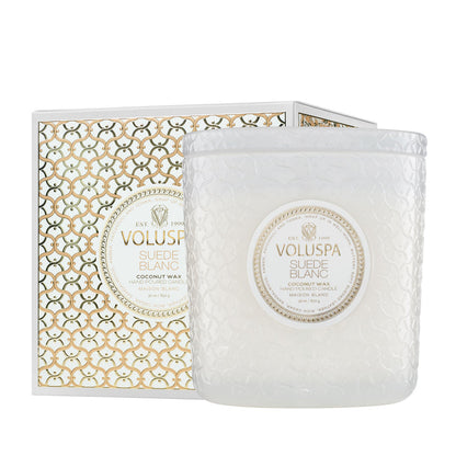 Candle SUEDE BLANC