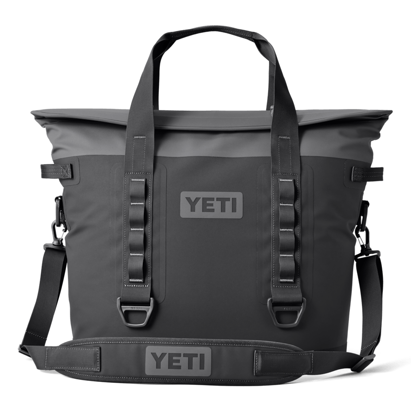 Yeti Hopper M30 soft cooler in charcoal 
