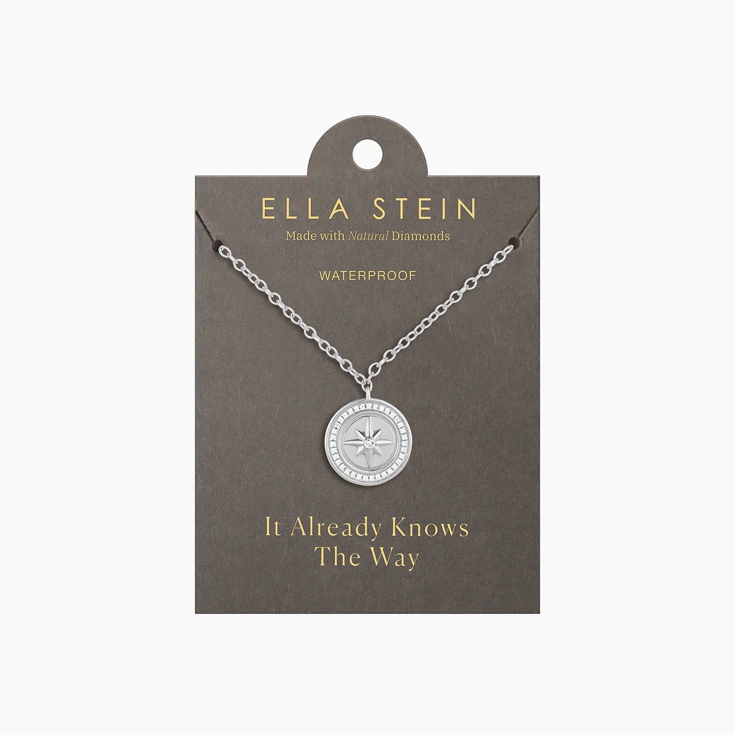 Necklace Your Own Path Compass Pendant Waterproof