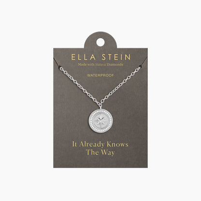 Necklace Your Own Path Compass Pendant Waterproof