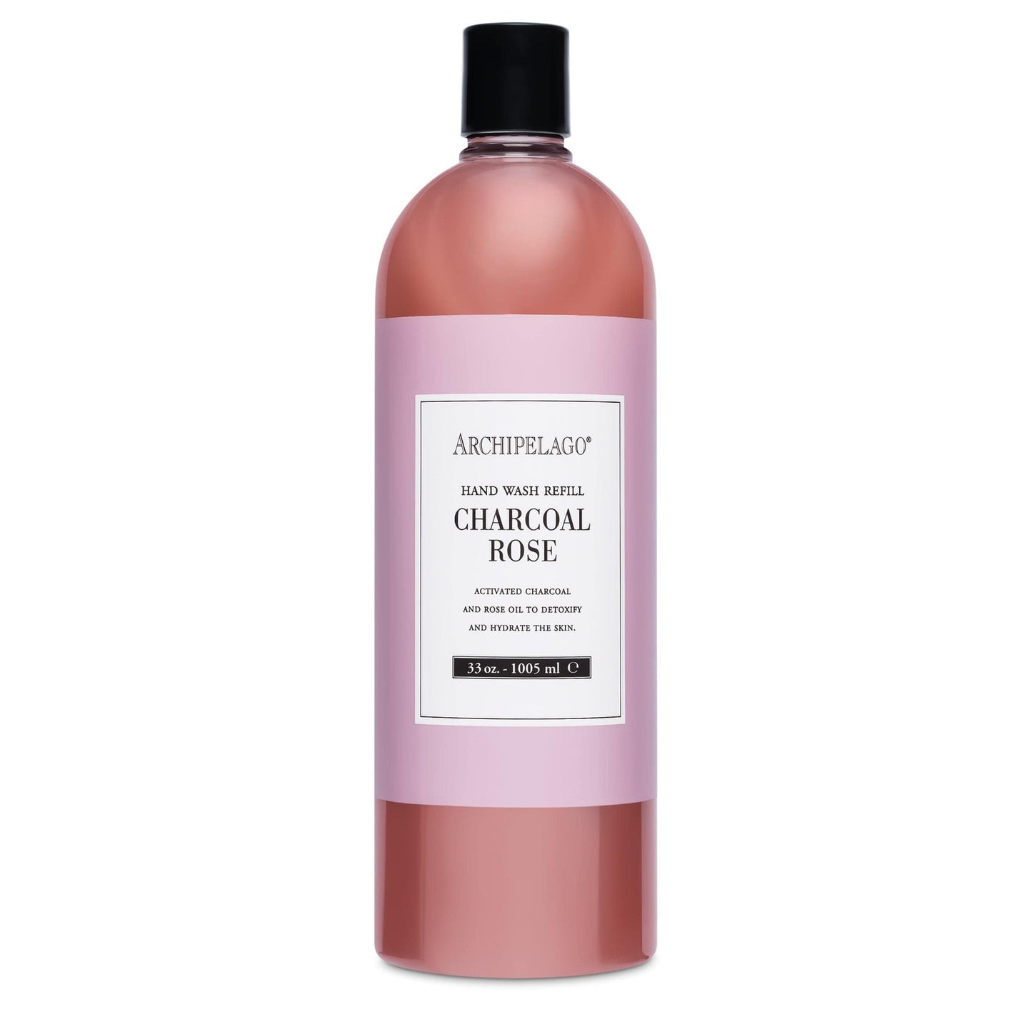Hand Wash Charcoal Rose Refill 33oz