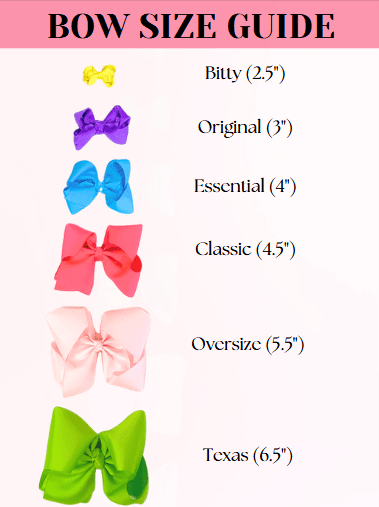 Headband Oversize Scalloped Bow - 5.5"